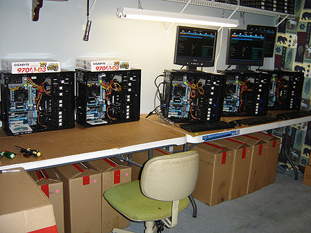 Custom PC manufacturing and quality control